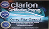 Kerry clarion certificate