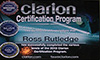 Ross clarion certificate